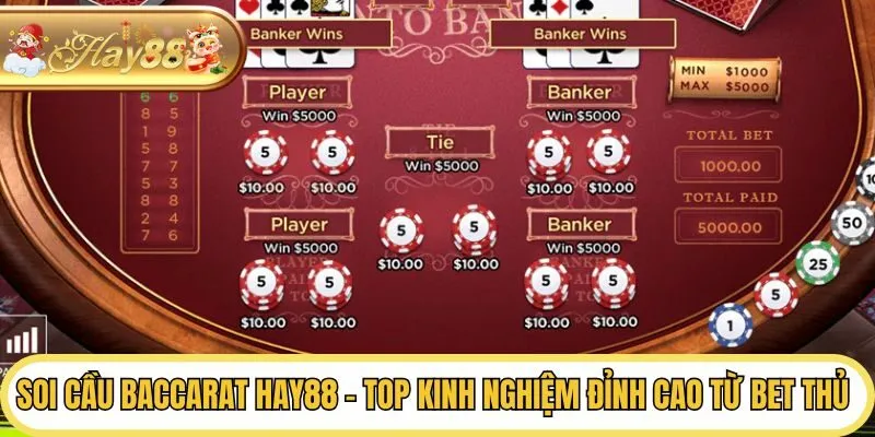 Soi Cầu Baccarat Hay88 - Top Kinh Nghiệm Đỉnh Cao Từ Bet Thủ